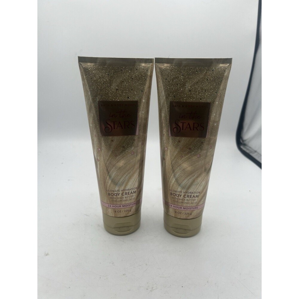 2 Bath & Body Works In The Stars Body Cream Ultimate Hydration Moisture 8oz